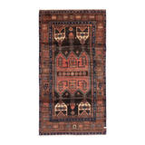 vintage rug in origin | 359 | 4'2" x 7'9"