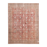 vintage rug in rosewood || 9'3" x 11'11"