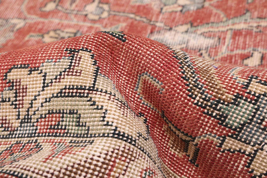 vintage rug in rosewood || 9'3" x 11'11"