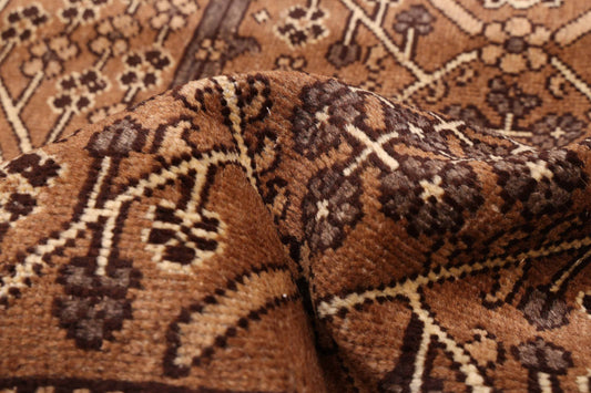 vintage rug in sepia | | 6'10" x 9'9"