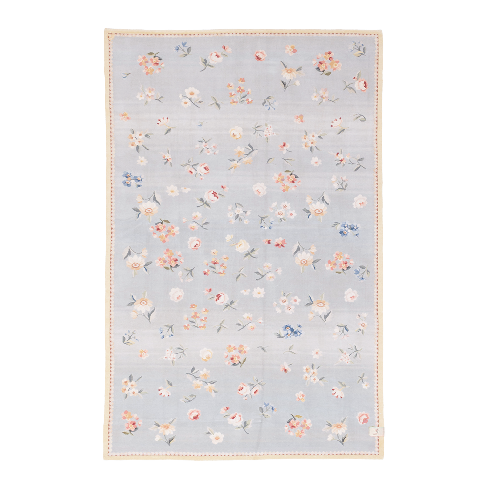 nepalese rug in posy || 5'11" x 9'1"