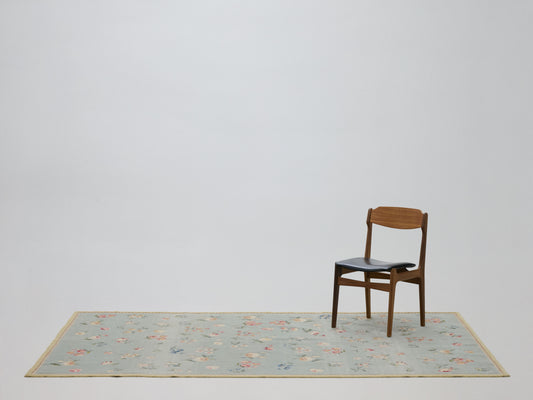 nepalese rug in posy || 5'11" x 9'1"