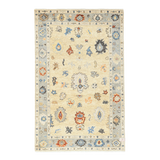 oushak rug in parchment || 5'0" x 7'11"