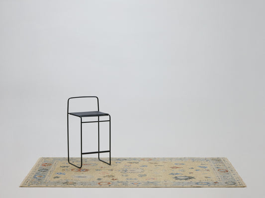 oushak rug in parchment || 5'0" x 7'11"