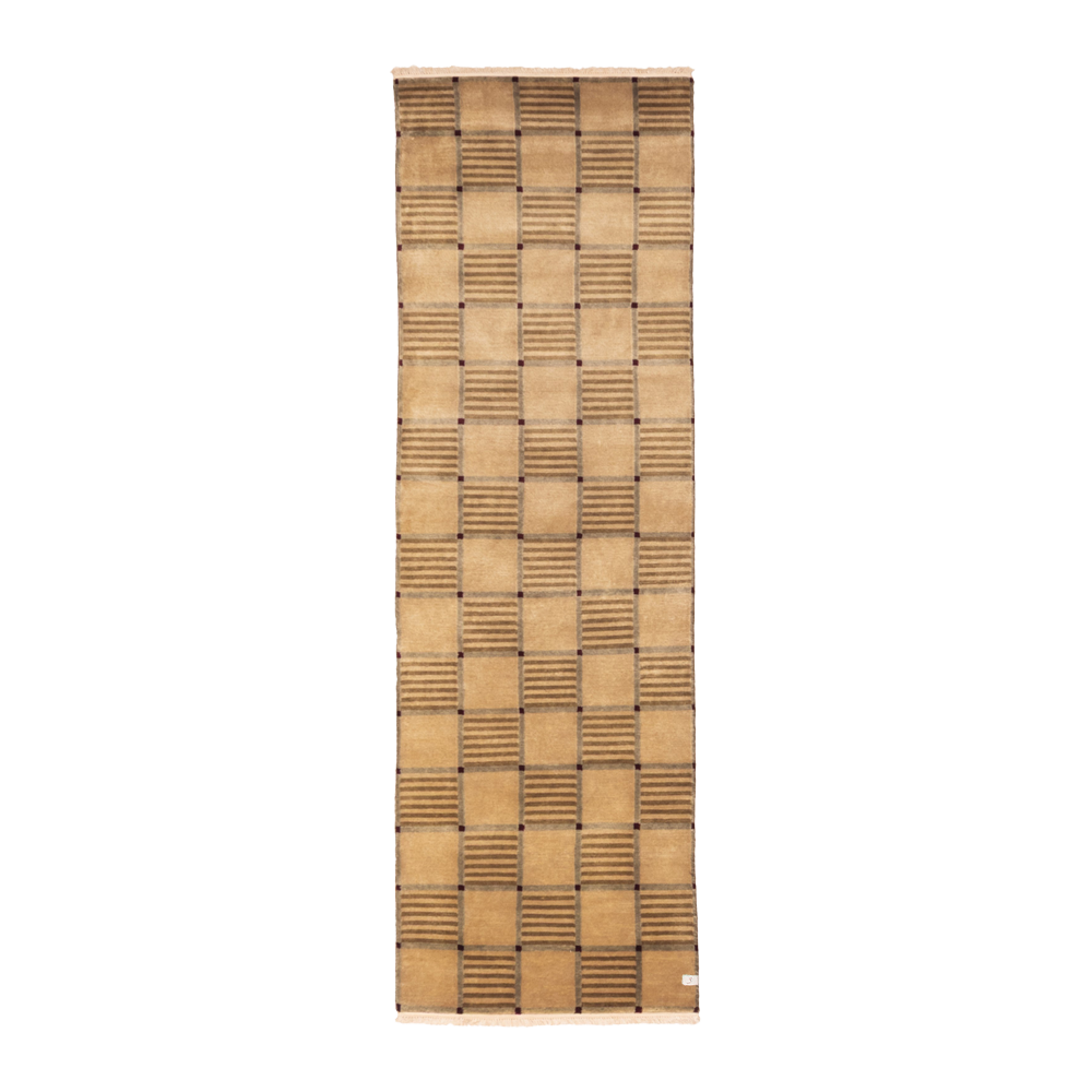 tibetan rug in tesserae || 2'6" x 8'4"