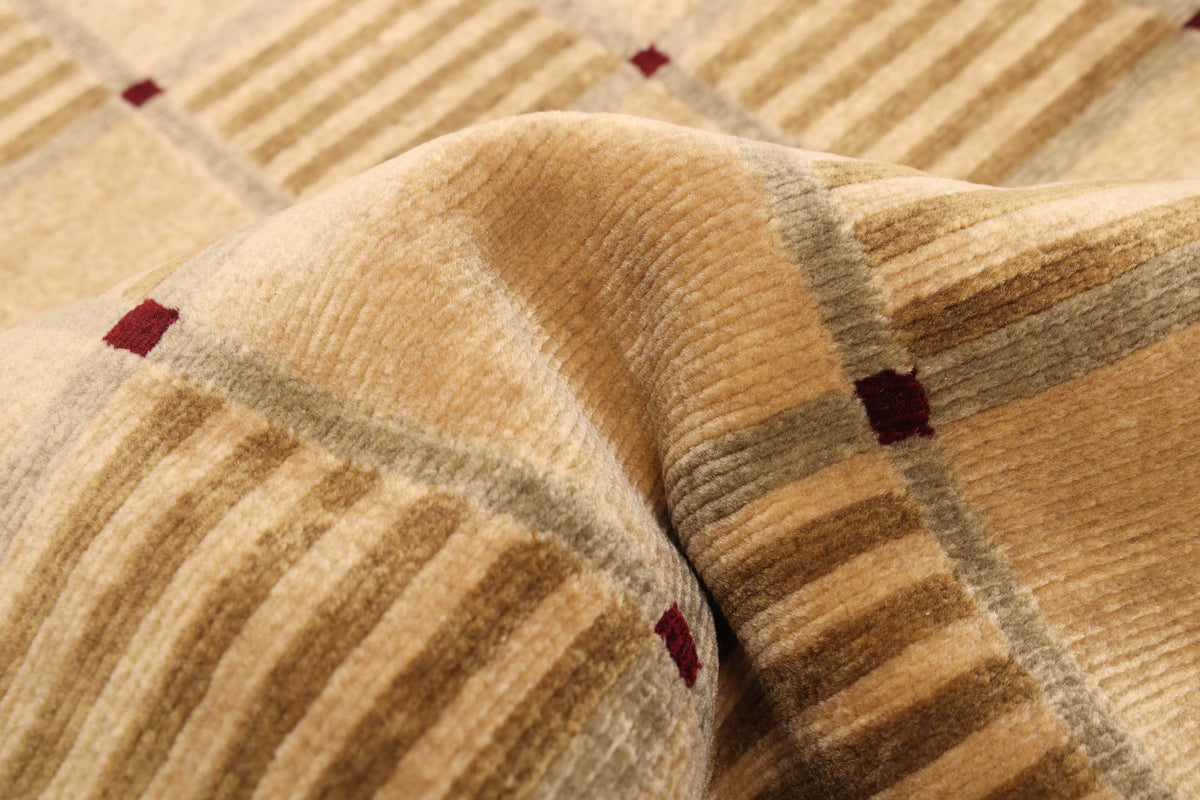 tibetan rug in tesserae || 2'6" x 8'4"