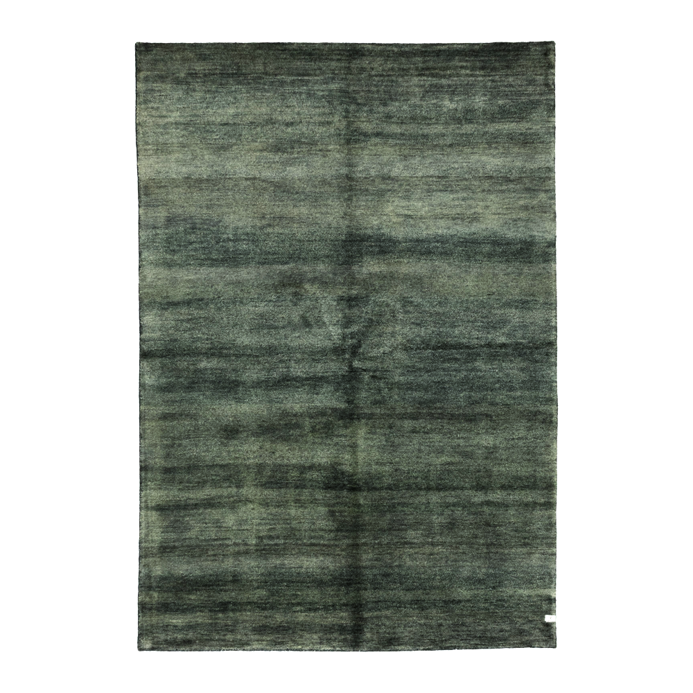 gabbeh rug in moss || 5'3" x 7'10"