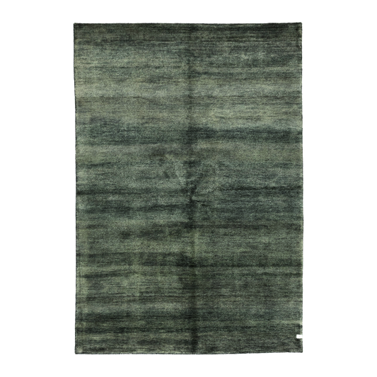 gabbeh rug in moss || 5'3" x 7'10"