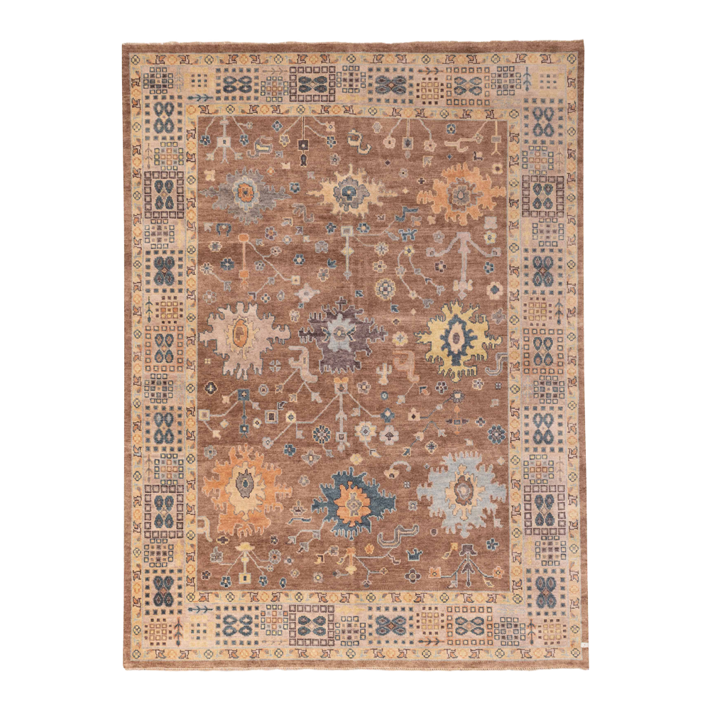 modern oushak in aura || 9'0" x 12'0"