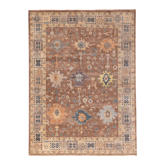 modern oushak in aura || 9'0" x 12'0"