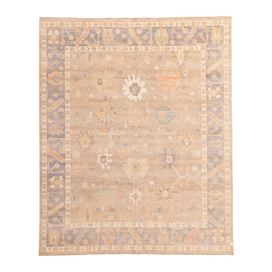 oushak rug in clove || 8'1" x 9'8"