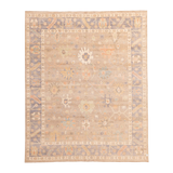 oushak rug in clove || 8'1" x 9'8"