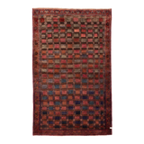 vintage rug in clay || 4'9" x 7'10"