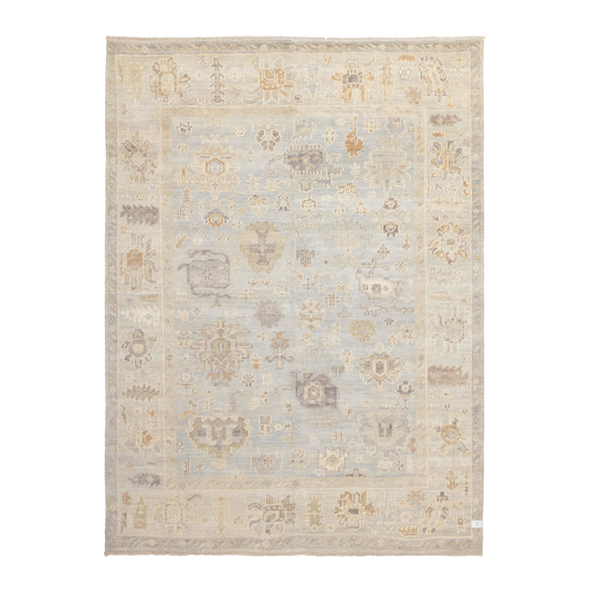 oushak rug in dove || 8'11" x 11'9"
