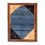 gabbeh rug in jasper || 5'3" x 6'11"