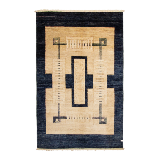 ziegler rug in inkwell || 5'1" x 8'0"