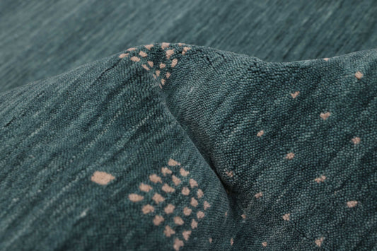 gabbeh rug in tarn || 8'0" x 9'10"