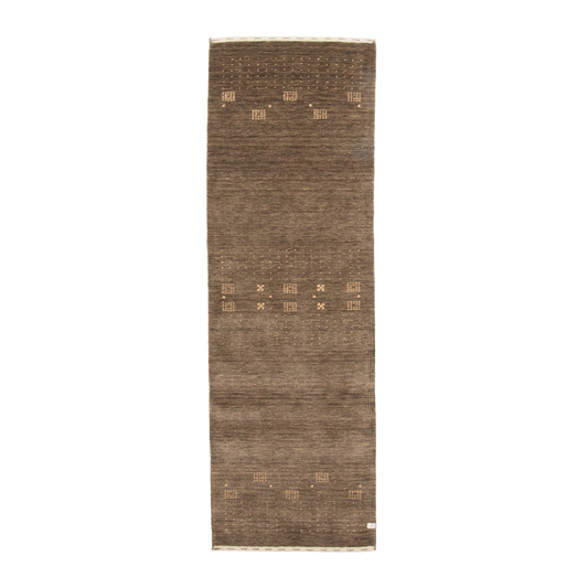 gabbeh rug in moraine || 2'7" x 7'10"