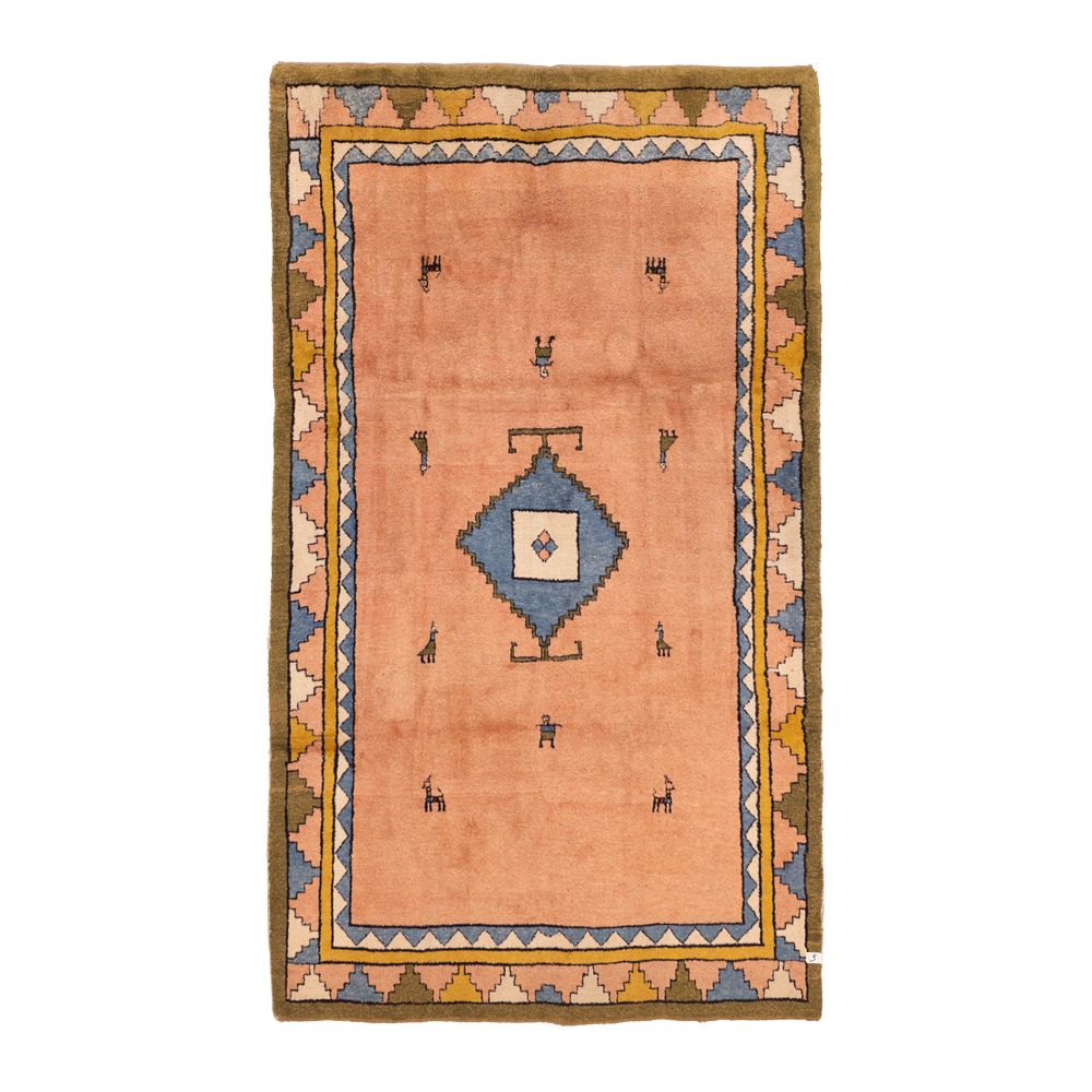 gabbeh rug in nectar || 6'6" x 10'8"