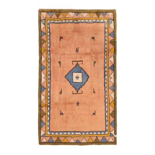 gabbeh rug in nectar || 6'6" x 10'8"