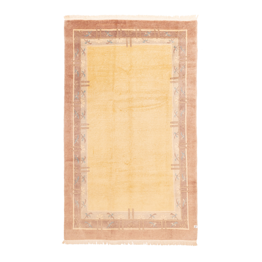 tibetan rug in chamomile || 6'4" x 10'4"