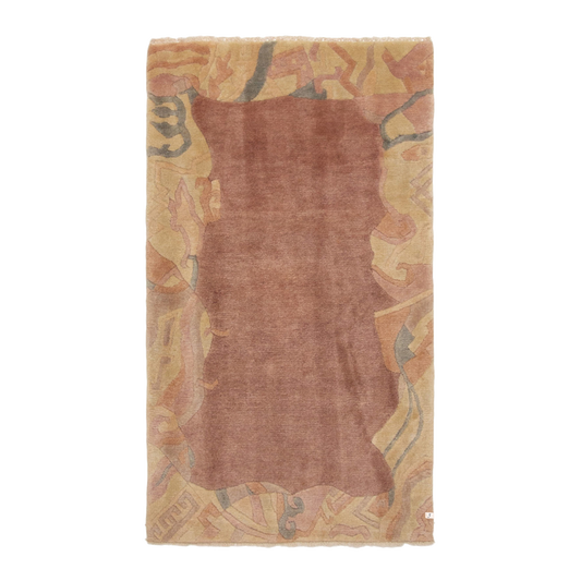 tibetan rug in thistle || 2'6" x 4'5"