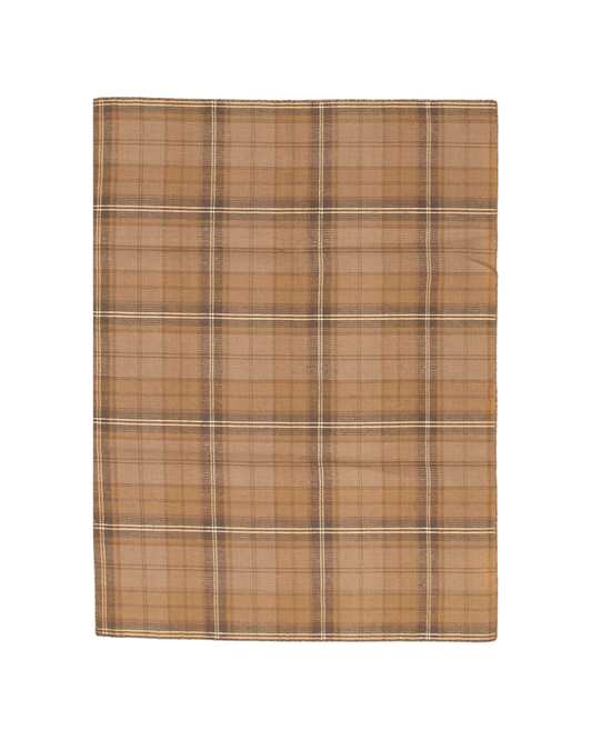 indian flatweave in soil  | #020 | 5'4" x 7'10"