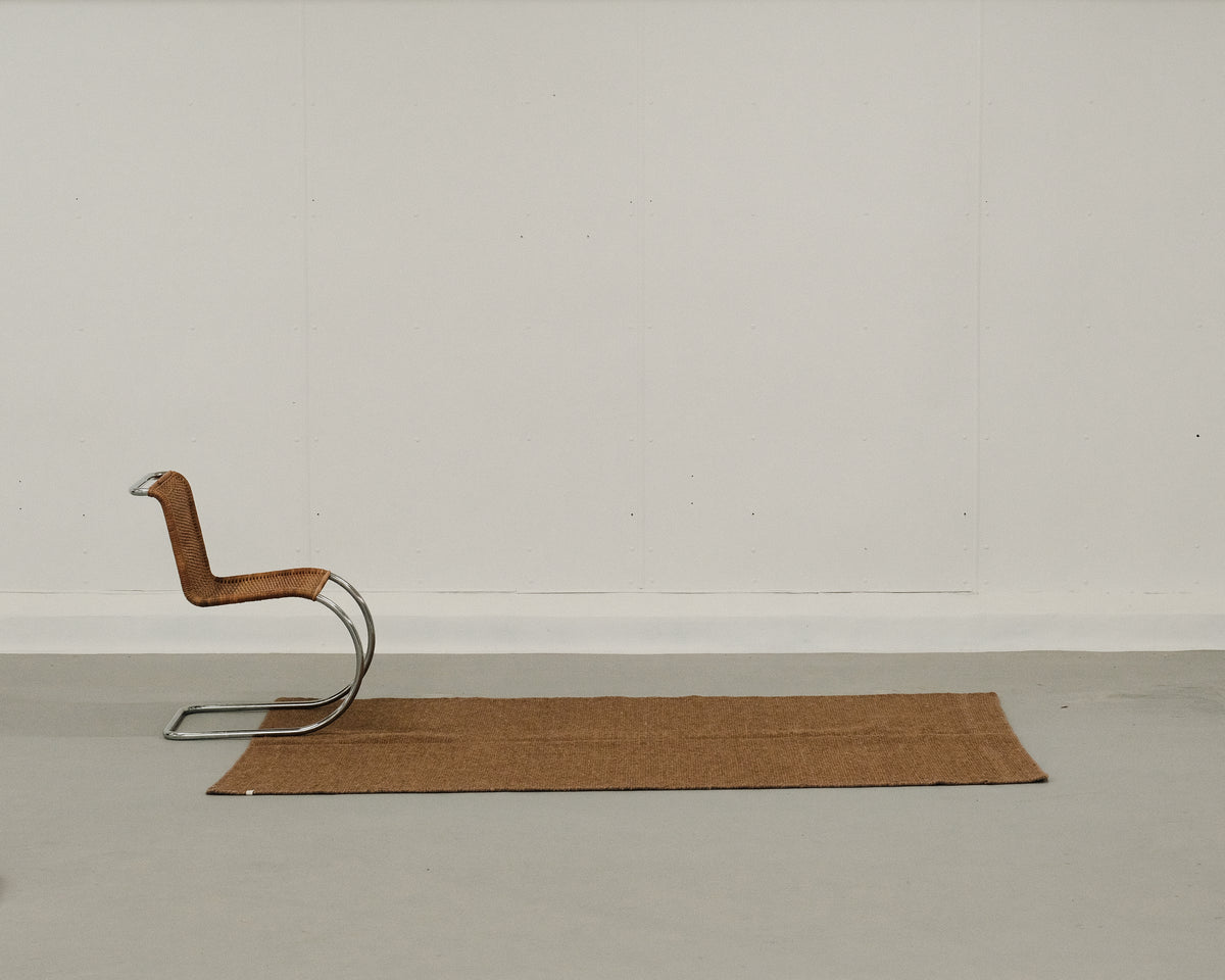 braided rug in earth | #071 | 5'1" x 7'10"