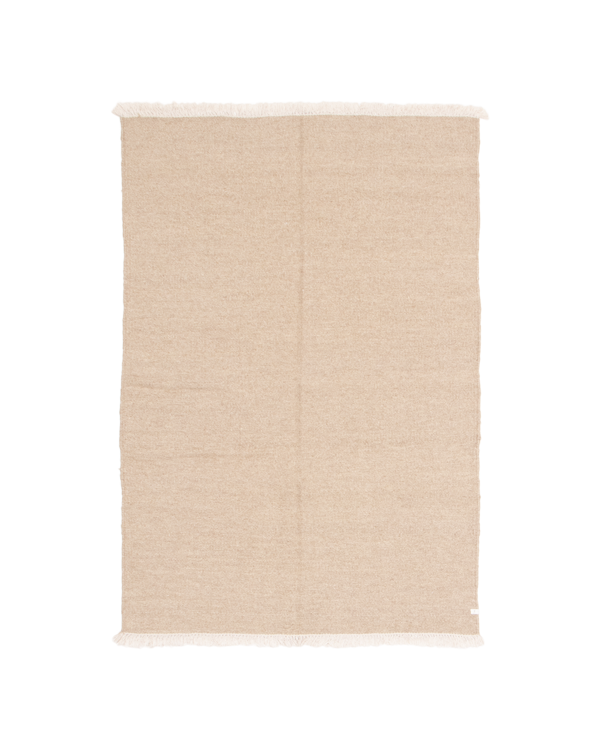 turkish kilim in sand | #007 | 4'7" x 6'7"