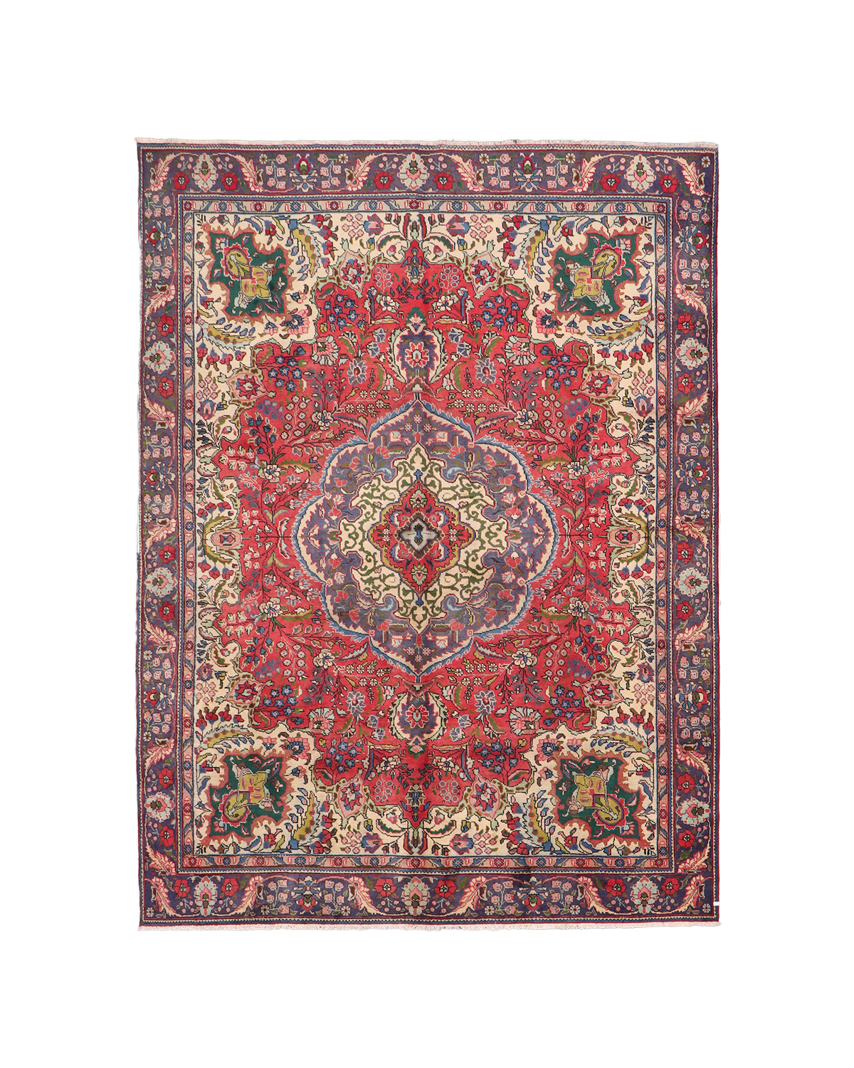 persian rug in wildflower | #016 | 9'6" x 12'6"