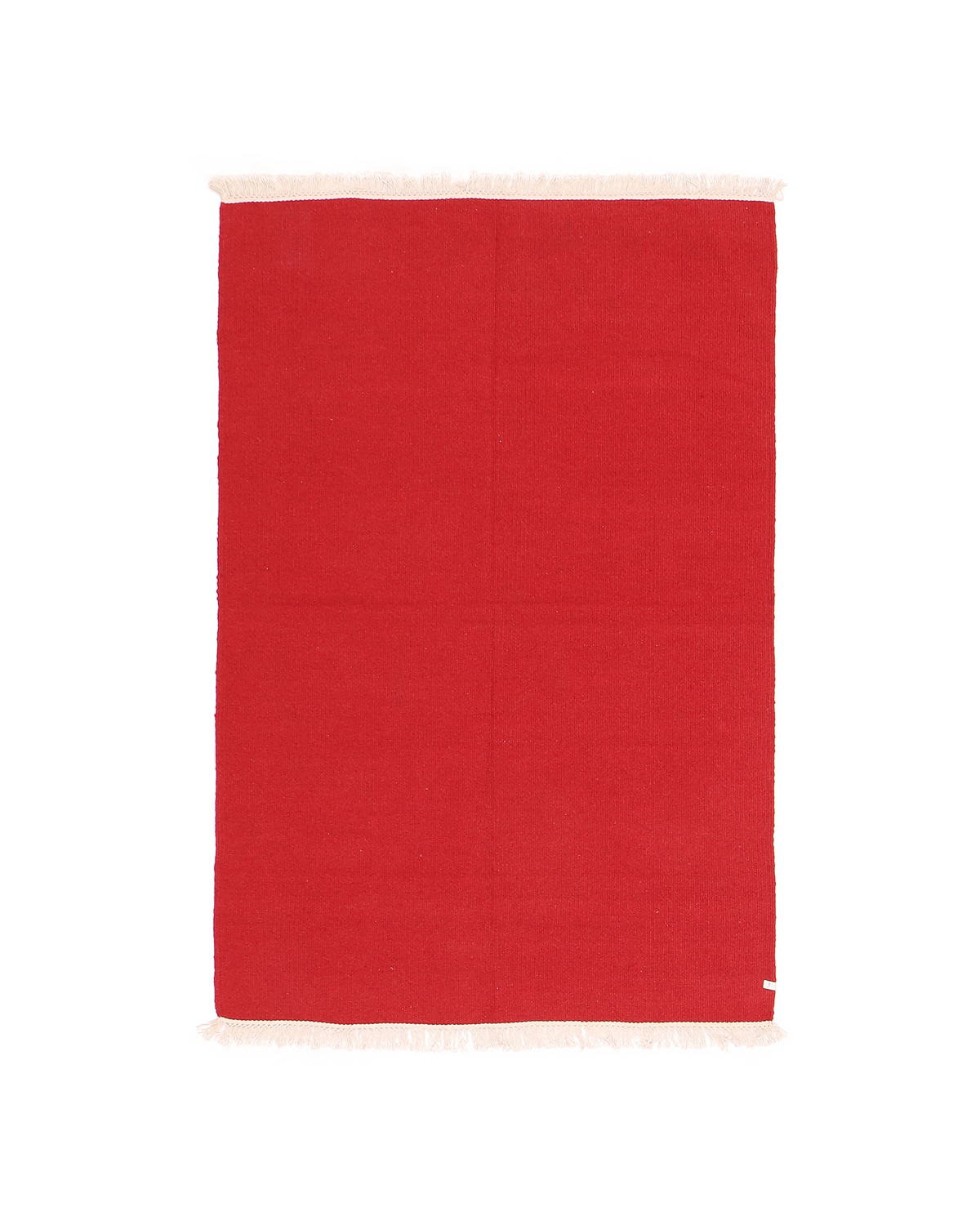 turkish flatweave in cardinal | #066 | 4'7" x 6'7"