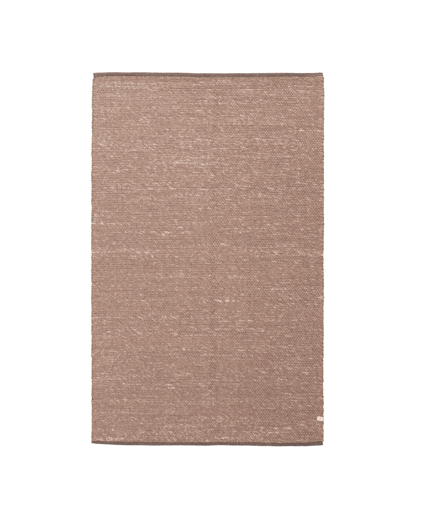 braided rug in umber | #207 | 5'0" x 8'2"