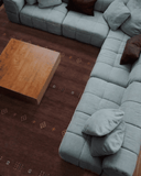 gabbeh rug in java || 7'9" x 9'9"