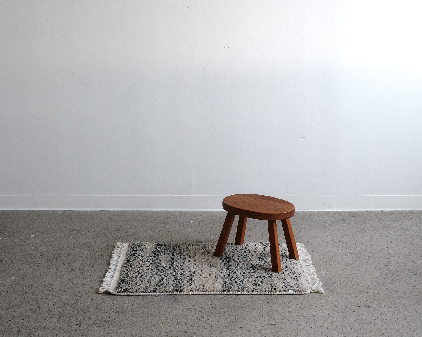 woven mat in aegean | #104 | 2'1" x 3'6"