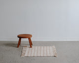 woven mat in aspen | #096 | 2'1" x 2'10"