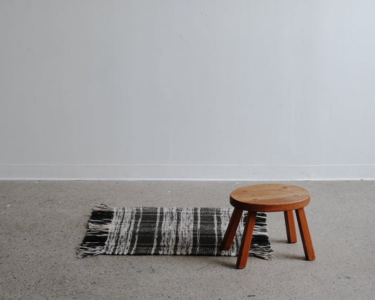 woven mat in dusk | #092 | 2'1" x 3'2"