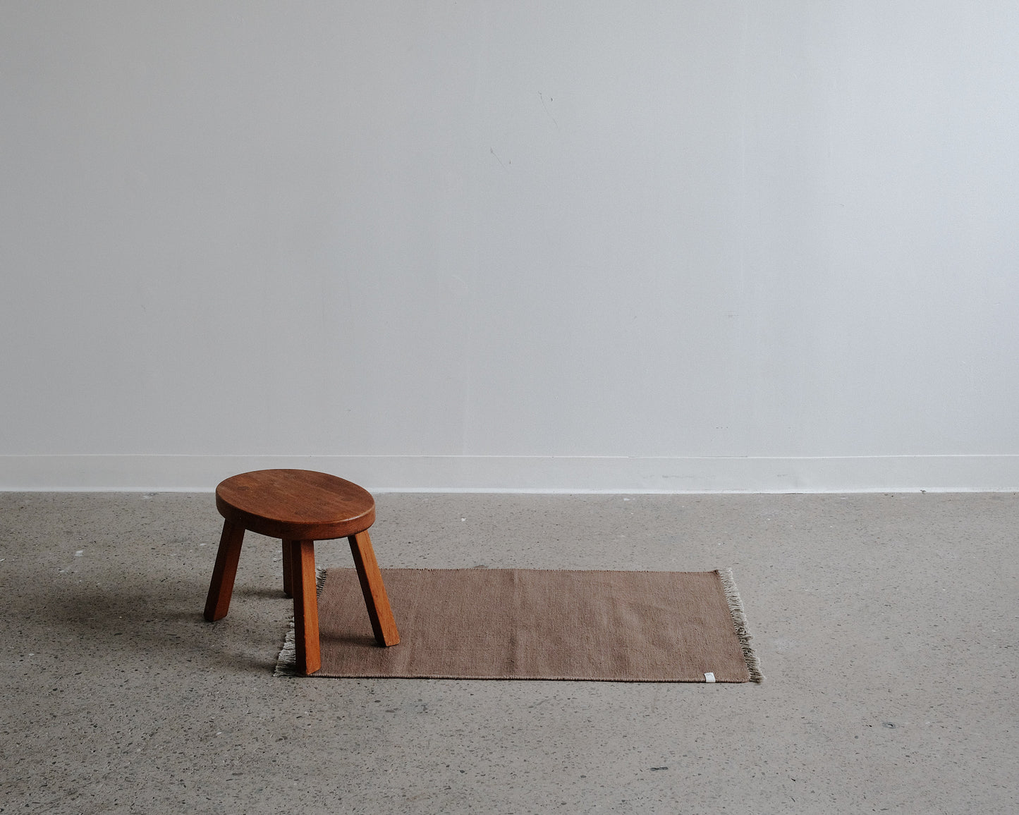 woven mat in cedar | #105 | 2'0" x 3'3"