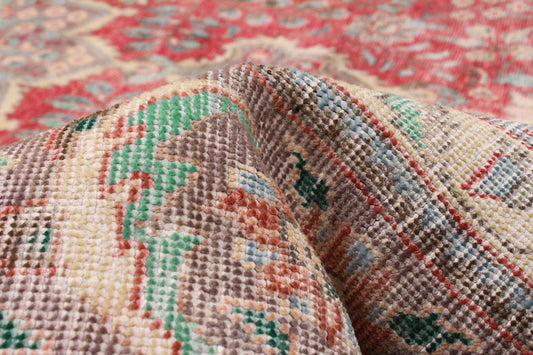 vintage turkish rug in bloom | #057 | 6'8" x 10'2"