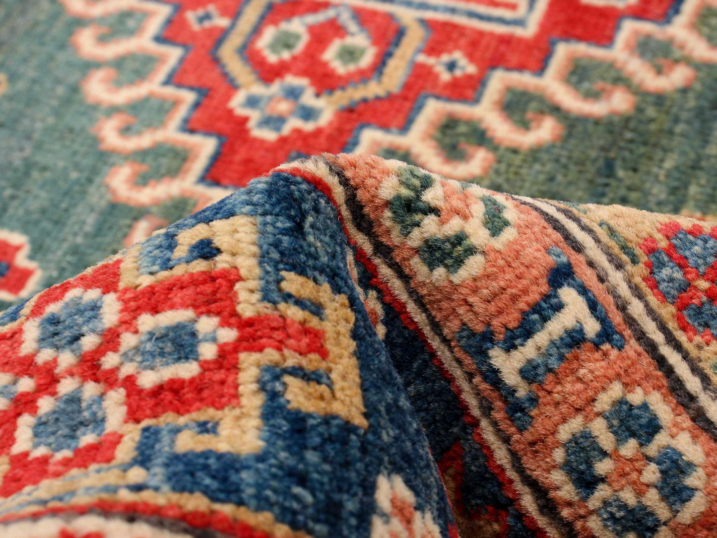 ghazni rug in pine | #061 | 5'10" x 9'1"