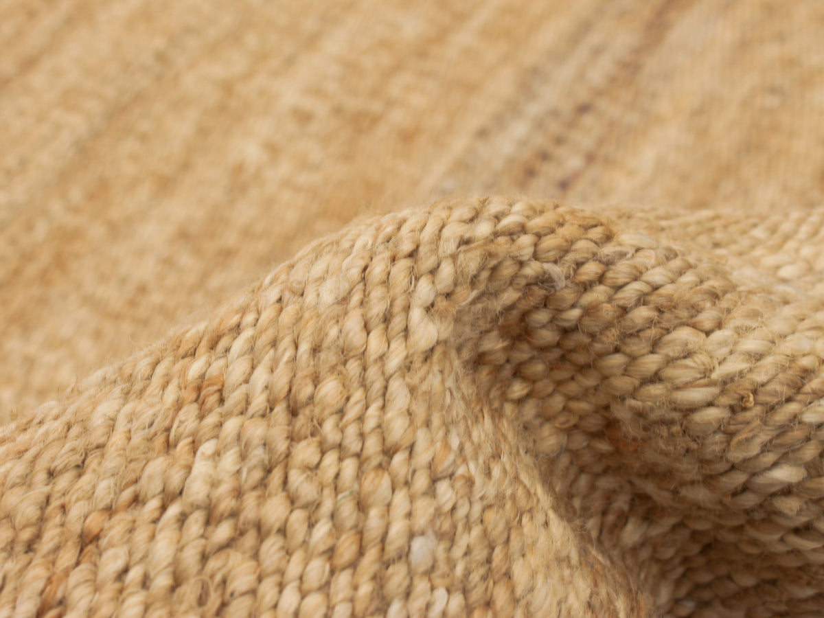 jute flatweave in sand  | #032 | 5'7" x 7'9"