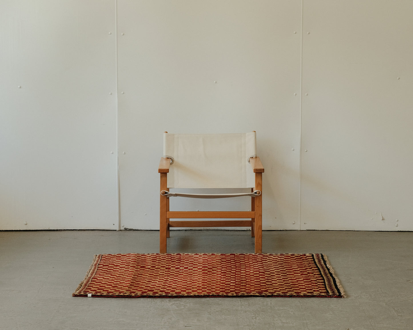 kashkuli gabbeh in red currant | #027 | 3'5" x 4'6"