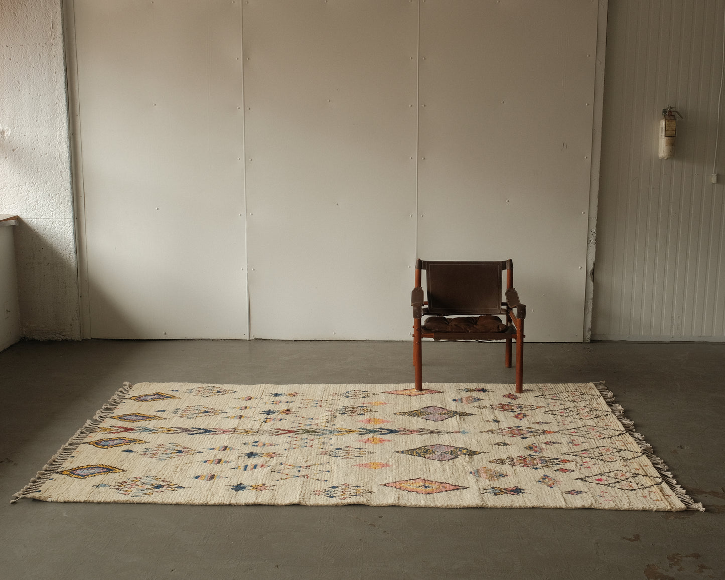 moroccan style rug in snapdragon | #011 | 5'8" x 9'1"