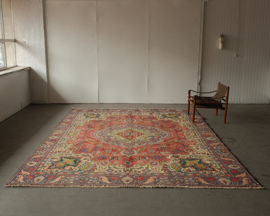 persian rug in wildflower | #016 | 9'6" x 12'6"