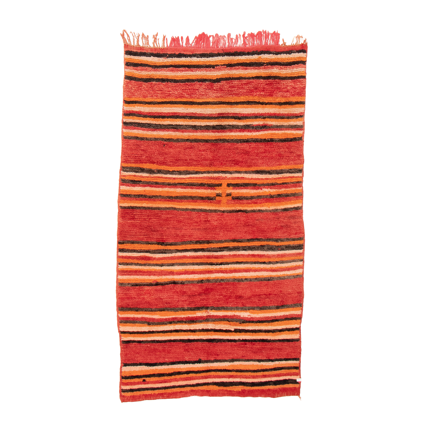 moroccan berber rug in sunrise  | #033 | 3'8" x 6'11"