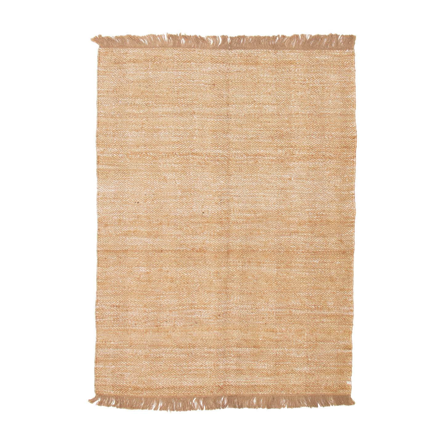 jute flatweave in prairie  | #035 | 5'6" x 7'5"