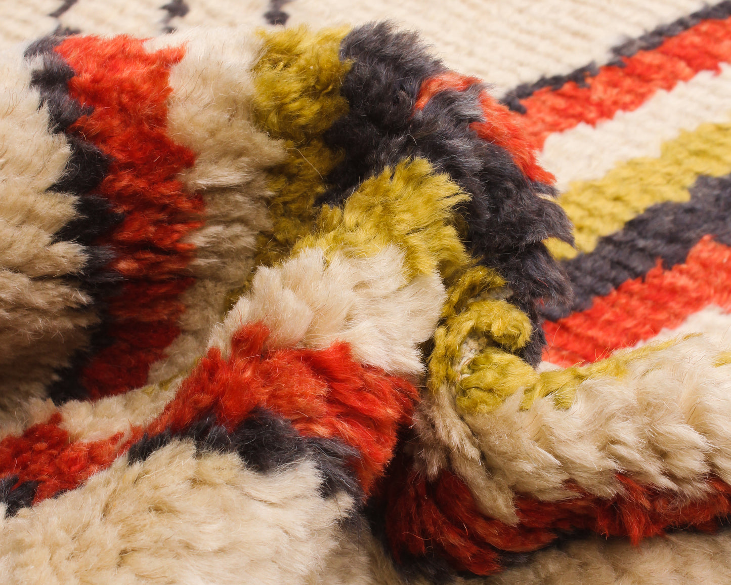 moroccan style rug in poppy | #012 | 8'0" x 10'0"