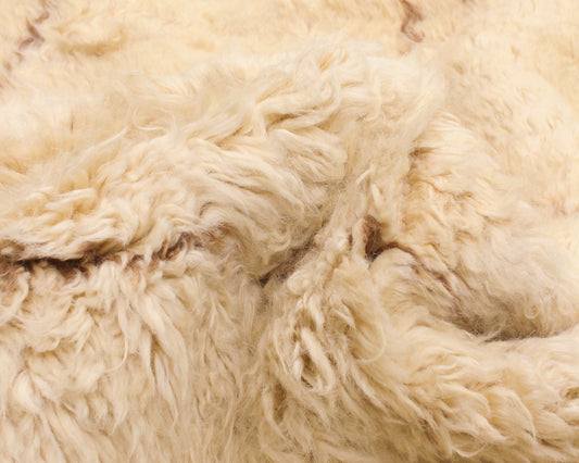moroccan rug in honey | #005 | 5'8" x 8'7"