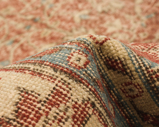 vintage turkish rug in taupe | #018 | 6'0" x 9'5"
