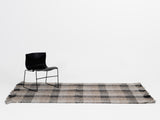 tufted rug in ash | #054 | 5'2" x 8'2"