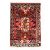 persian hamadan in wildflower | #028 | 1'9" x 2'6"